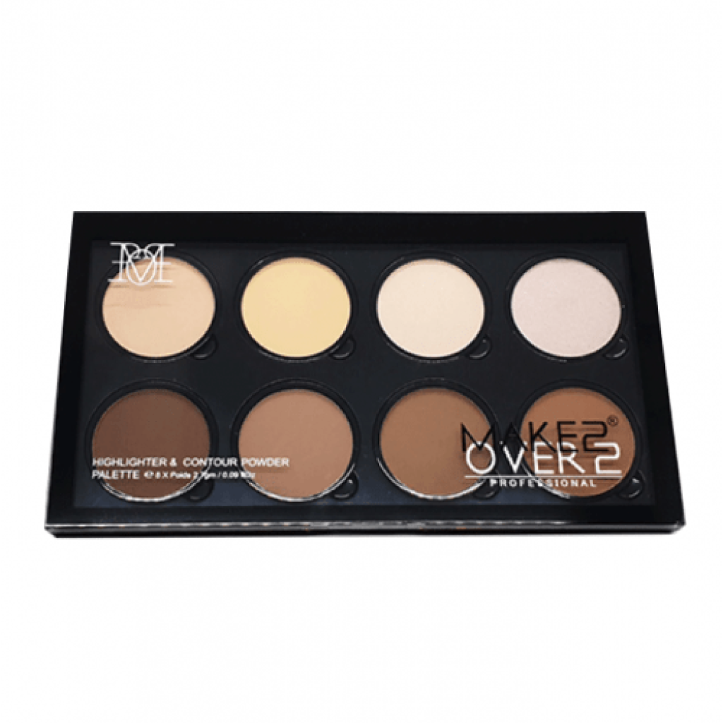 مجموعة تحديد الوجه من ميك اوفر22 - فاتح