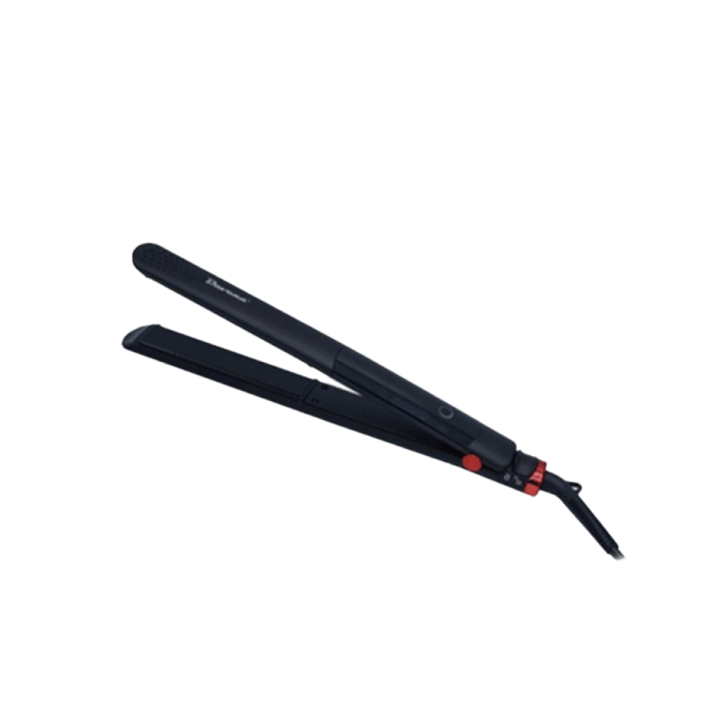 مكواة شعر سيراميك للشعر النحيف مع شاشة عرض رقمية 750 فهرنهايت - اسود DV-750F من دافينا