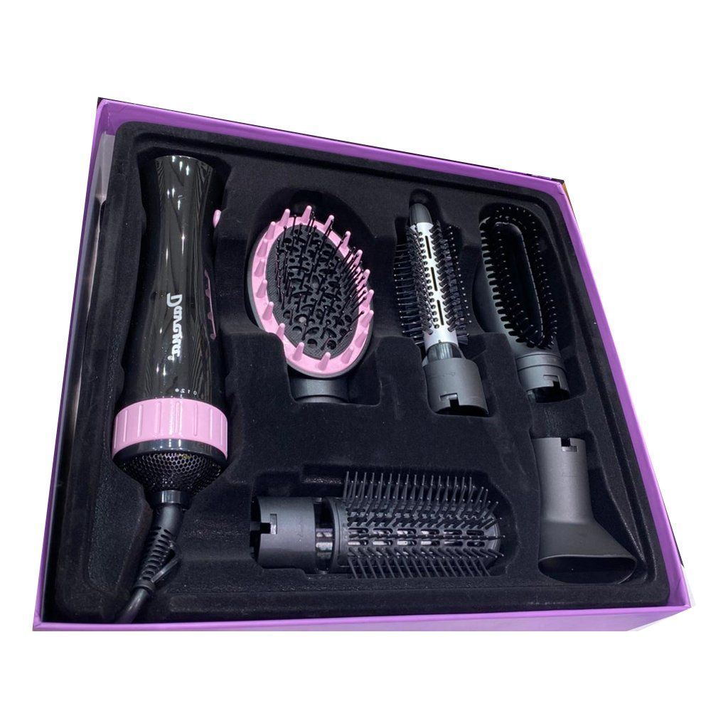 مصفف الشعر 1000 وات 5 قطع وردي DV535T من دافينا