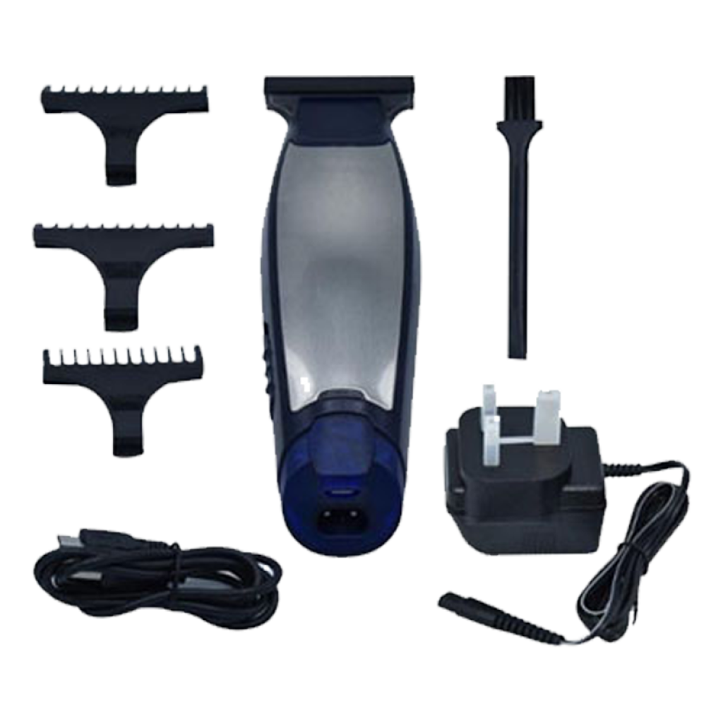 ماكينة حلاقة لون اسود فضي DV-119 من دافينا