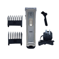 ماكينة حلاقة للشعر والذقن مع أربع ملحقات لون رمادي DV-322 من دافينا 