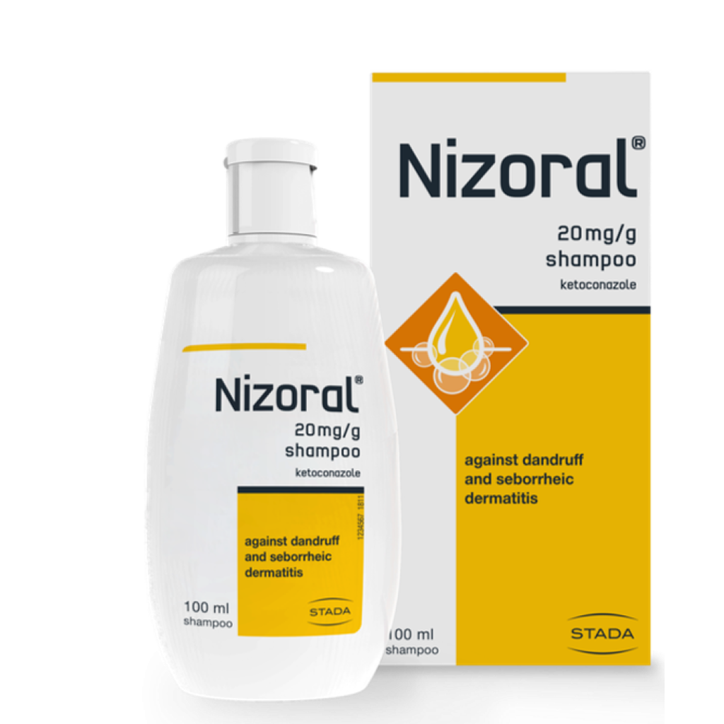 شامبو  لعلاج القشرة من نيزورال 100 مل