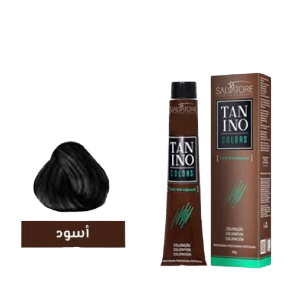 صبغة شعر تانينو سلفاتوري البرازيلية أسود رقم 1.0