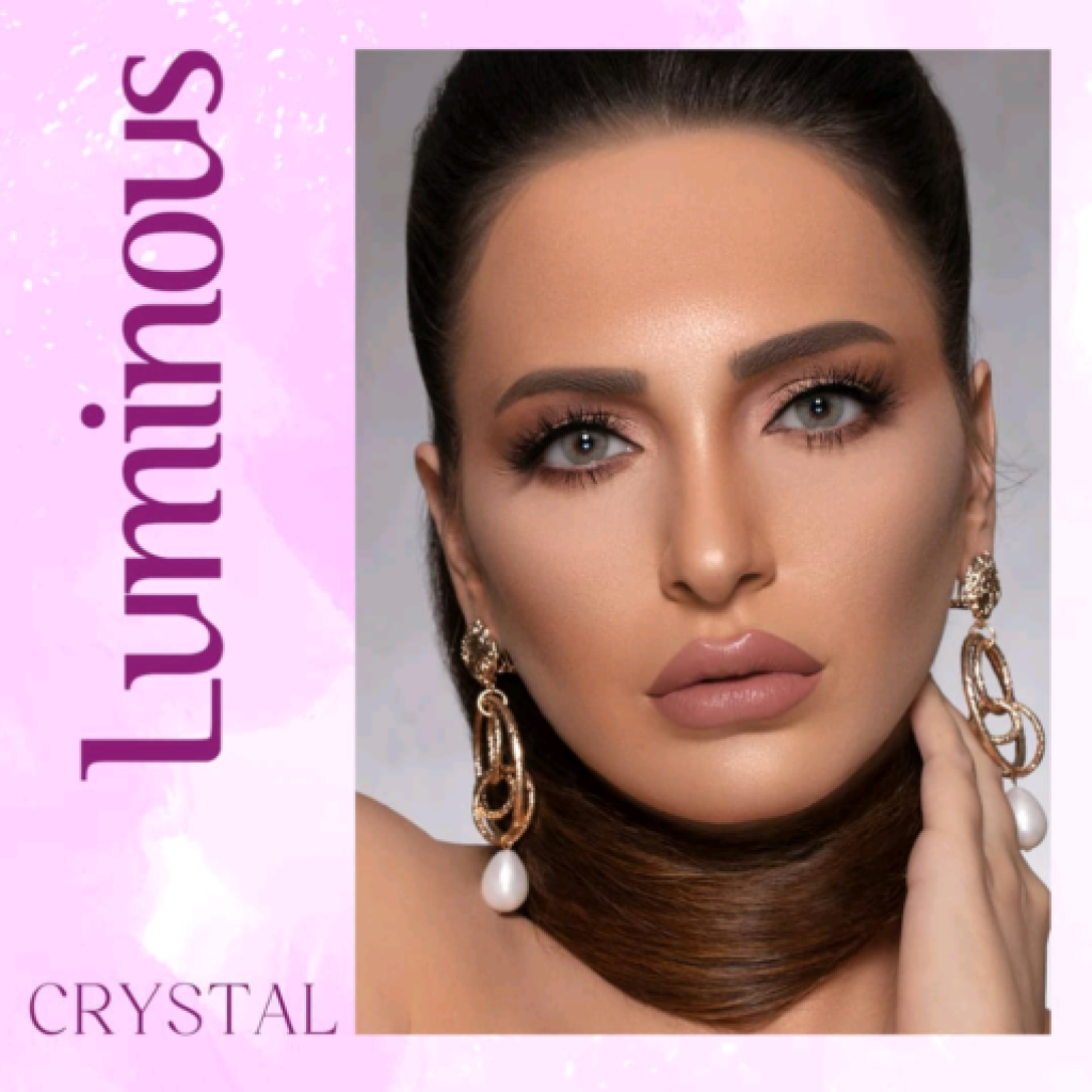 عدسات لاصقة ملونة استخدام 6 شهور - كريستال - من لوميناس