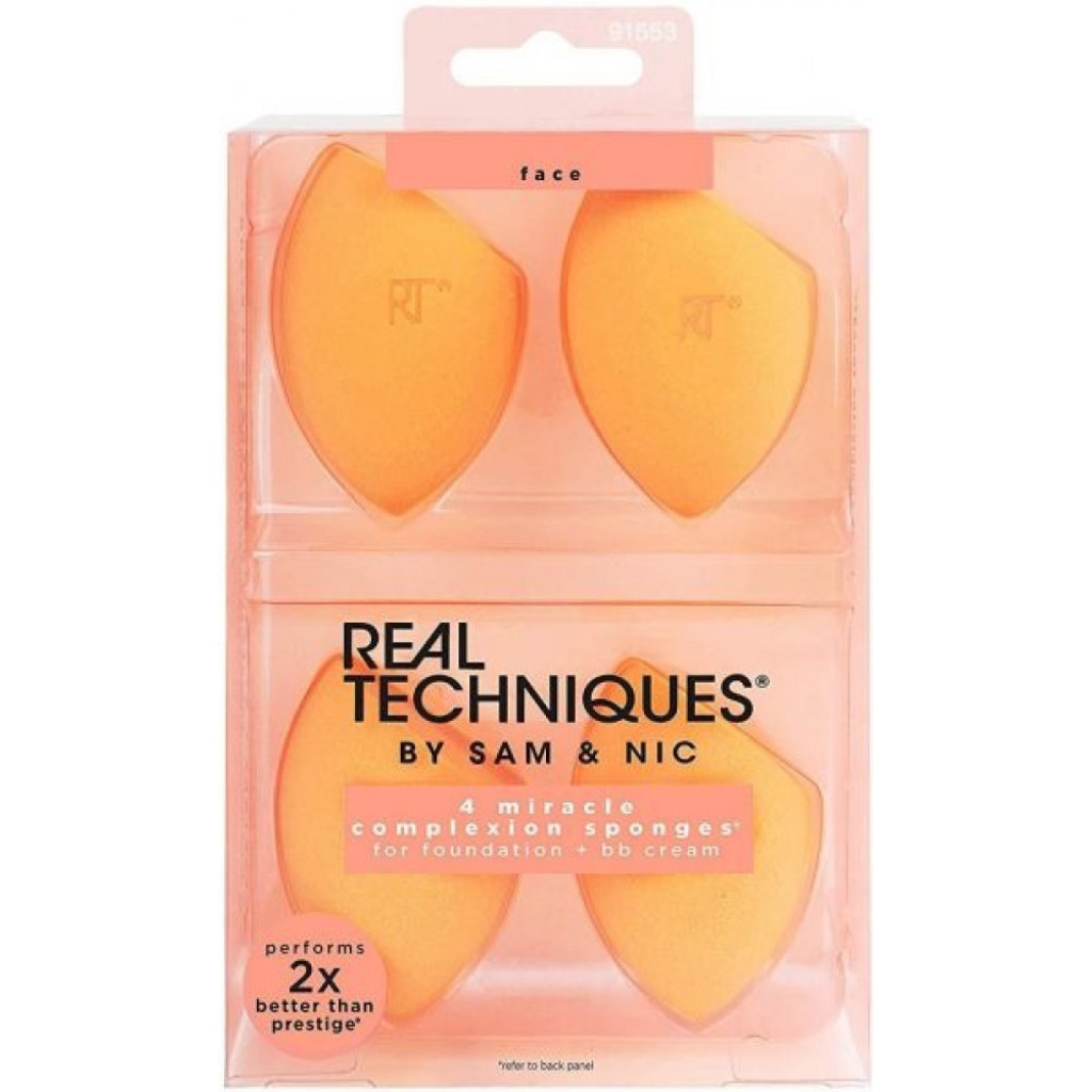 اسفنجة مكياج ميركل  4 قطع من ريل تكنيك