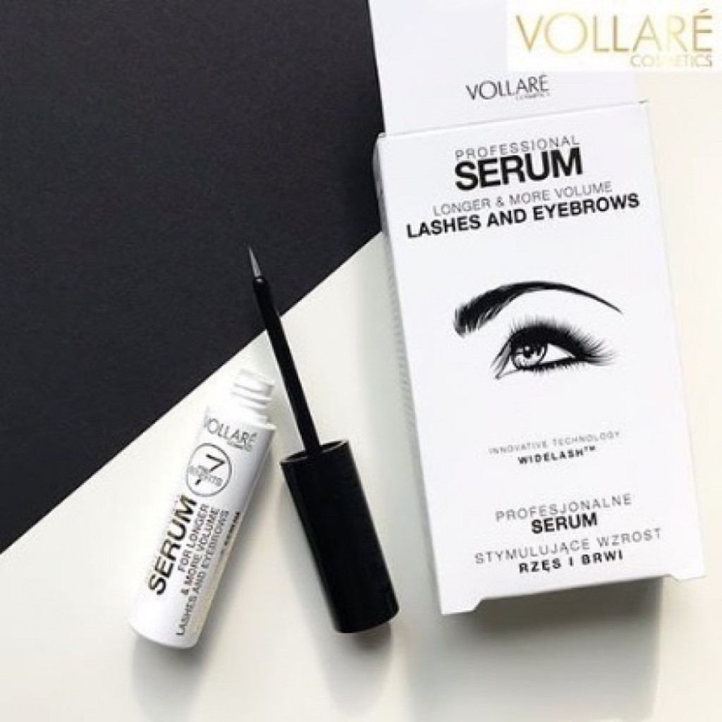 سيروم احترافي لرموش وحواجب كثيفة أطول وأكثر كثافة من فولار 9 مل