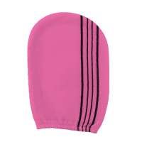 قفاز الليفة الكورية لتقشير الجسم - وردي