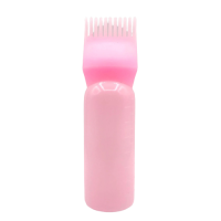 عبوة مع فرشاه توزيع صبغة أو الزيت على الشعر