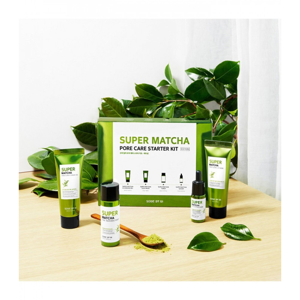 مجموعة سوبر ماتشا للعناية بالمسام من سوم باي مي