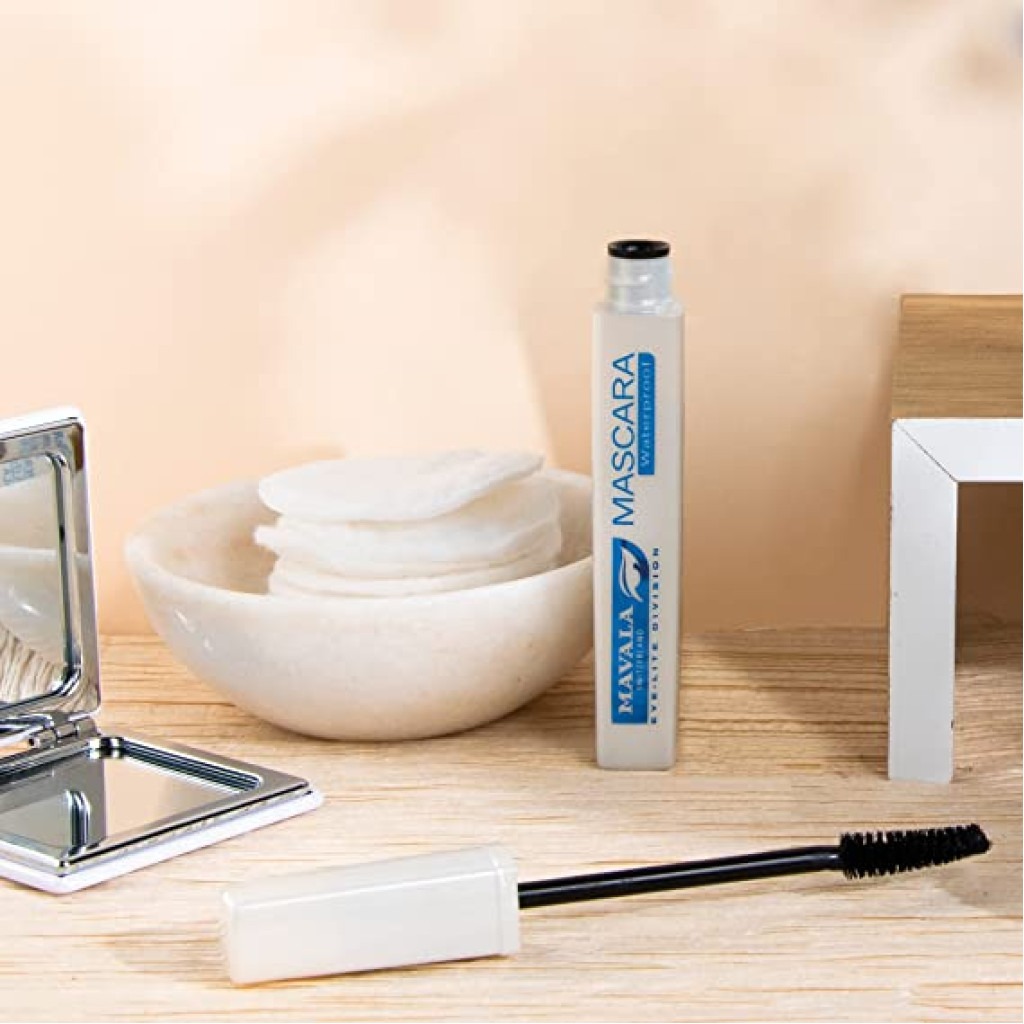 ماسكارا مقاومة للماء من مافالا ، اسود ، 10 مل