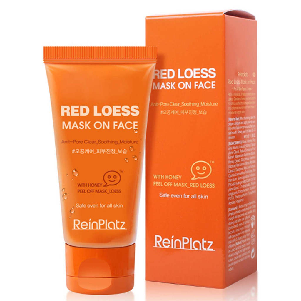 قناع الوجه لإزالة الرؤوس السوداء بخلاصة الطين و العسل من رين بلاتز