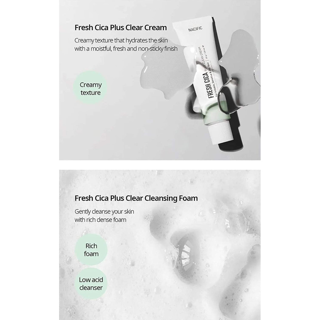 مجموعة فريش سيكا بلص للعناية بالبشرة 4 قطع من ناسيفيك استمتعي ببشرة ناعمة مع مجموعة ناسيفيك الفعالة