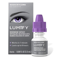 بوش ولوم بوش + لومبي Lumify إحمرار تخفيف العين قطرات، 2.5 مل (حزمة من 1)