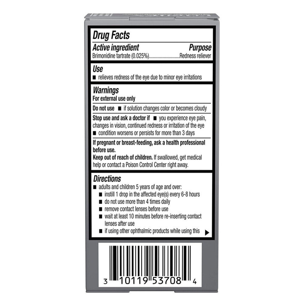 بوش ولوم بوش + لومبي Lumify إحمرار تخفيف العين قطرات، 2.5 مل (حزمة من 1)