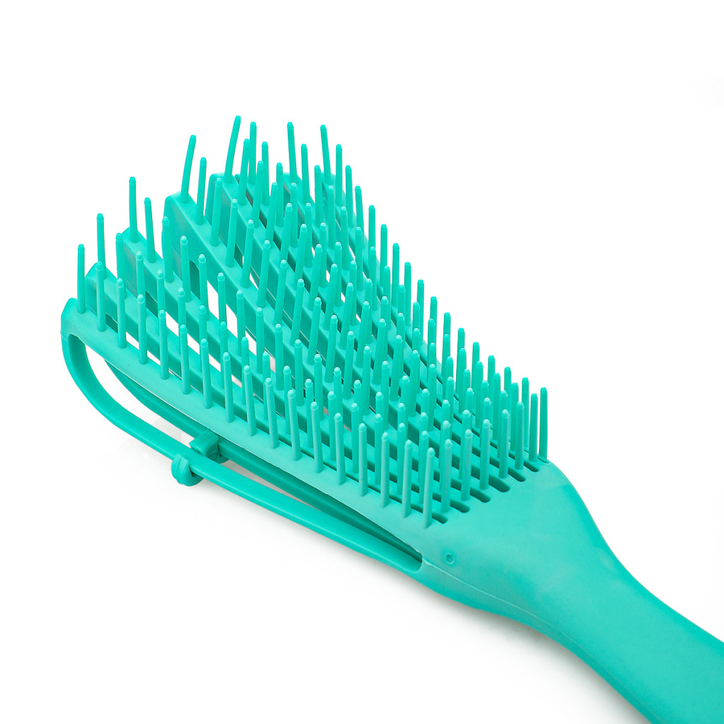 فرشاة فك تشابك الشعر - أخضر