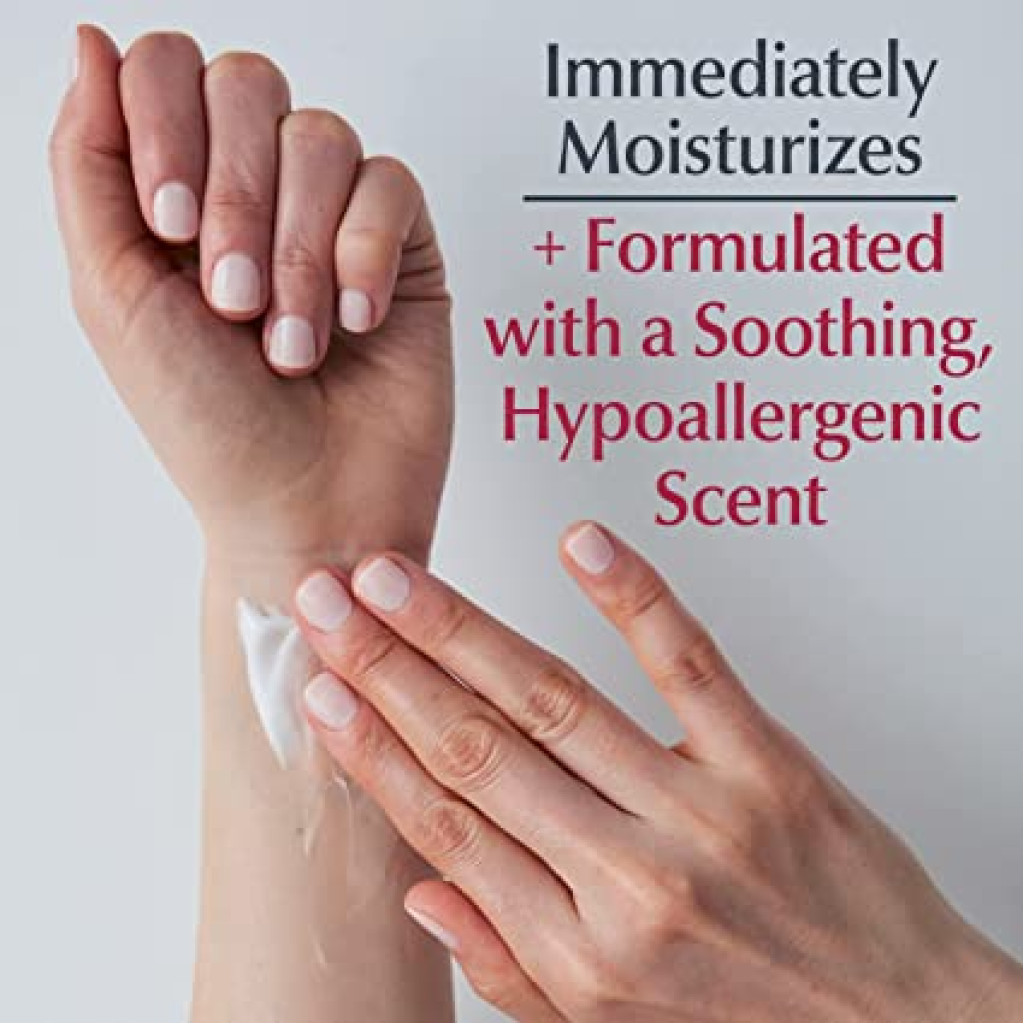 لوشن مرطب للجسم لمدة 48 ساعة للبشرة الجافة من يوسرين ، برائحة مهدئة لا تسبب الحساسية