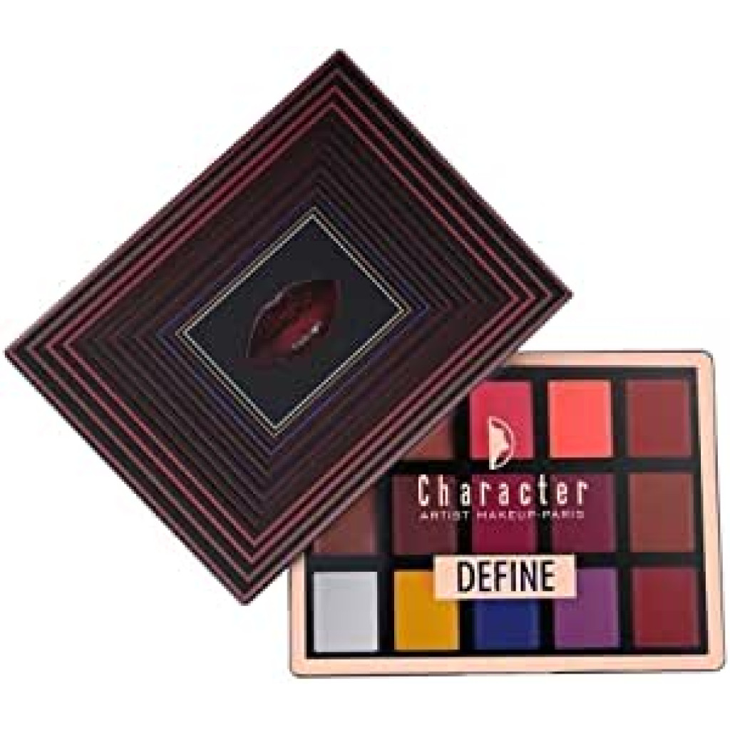 لوحة كاركتر 15 كلر لتحديد الشفاه - DDL001 من فورايفر 52