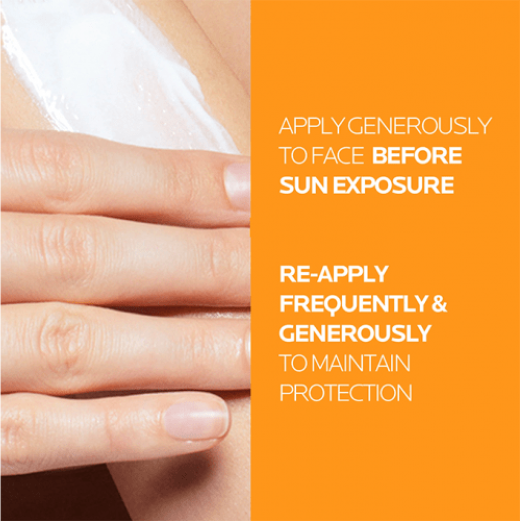 واقي شمس انثيليوس يوفي ميون 400 سائل غير مرئي بعامل حماية +50 من لاروش بوزيه - 50مل