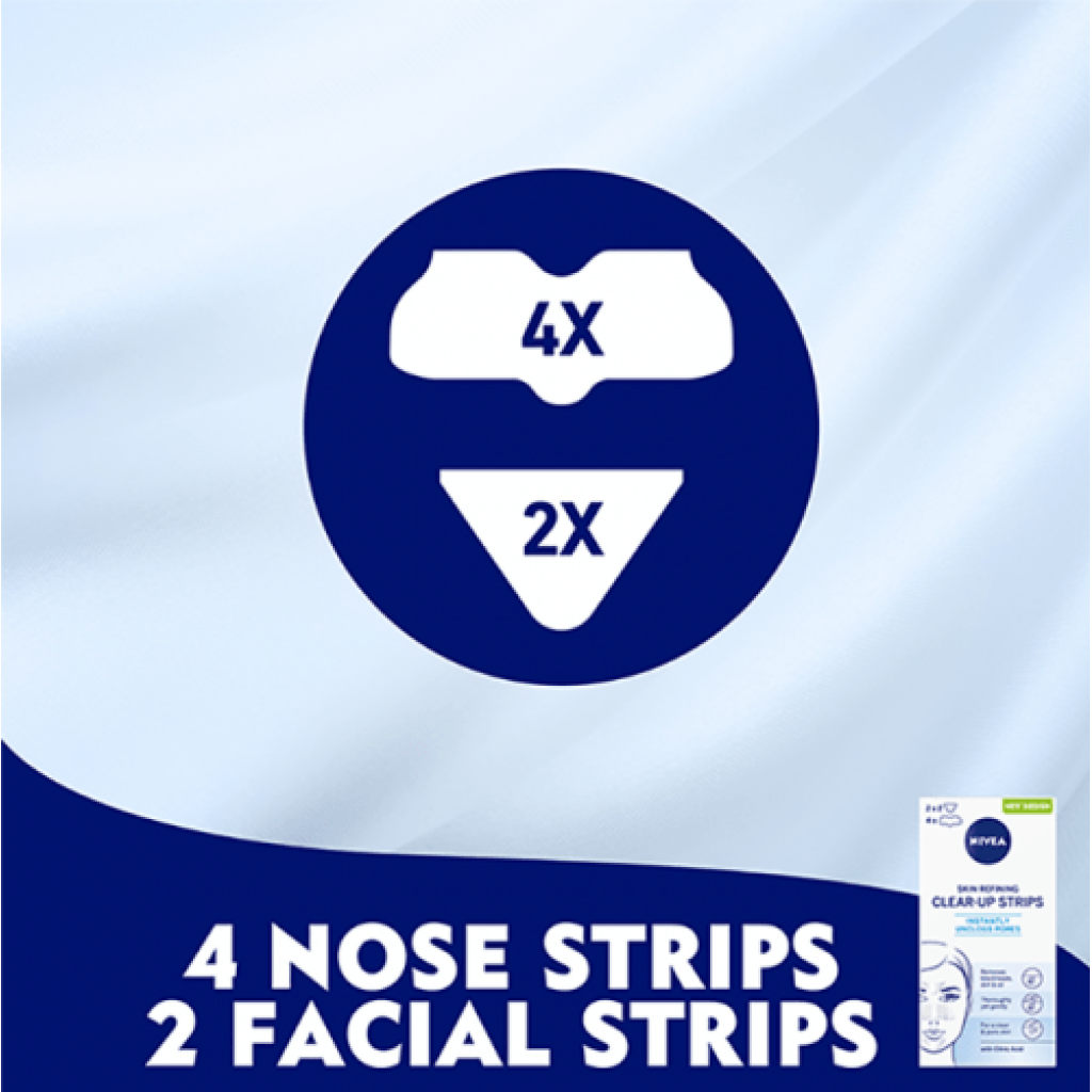 لصاقات التنقة وتنظيف البشرة من نيفيا