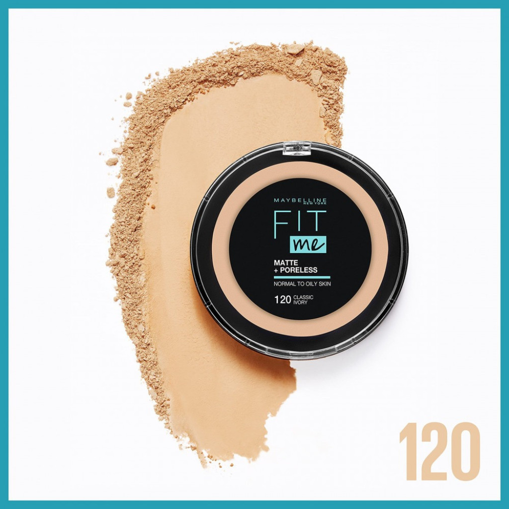 بودرة الوجه من فيت مي ميبيلين مطفي غير لا معه -120