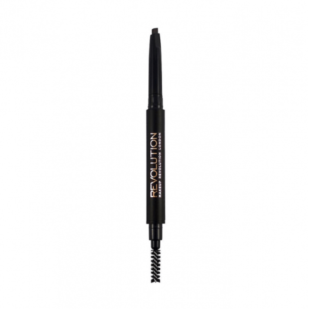 قلم الحواجب الثنائي من ريفلوشن - بني غامق