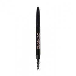 قلم الحواجب الثنائي من ريفلوشن - بني غامق