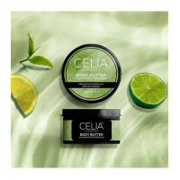 زبدة لترطيب وتنعيم الجسم بخلاصة قشور الليمون والشاي الأخضر من سيليا 300 جم 