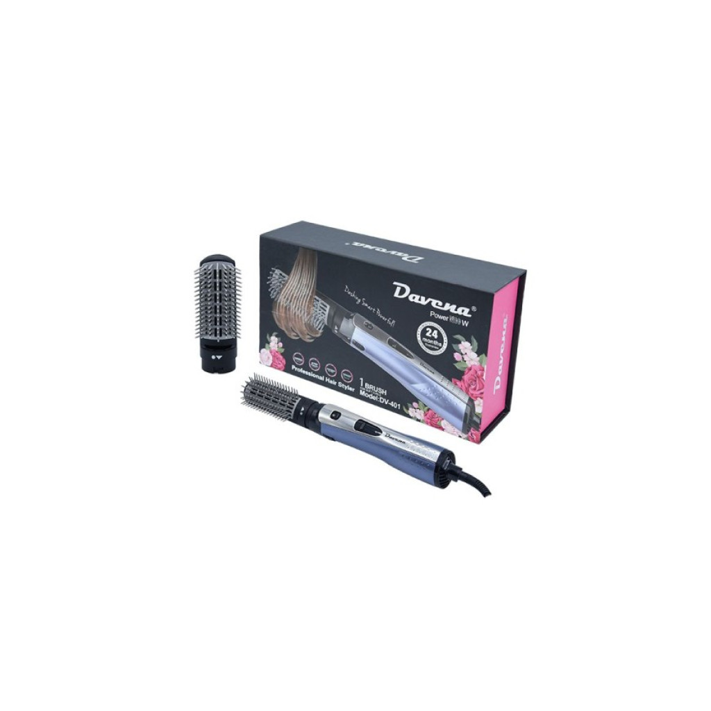مصفف الشعر فرشاة واحدة أزرق DV401 بقوة 1000 واط من دافينا