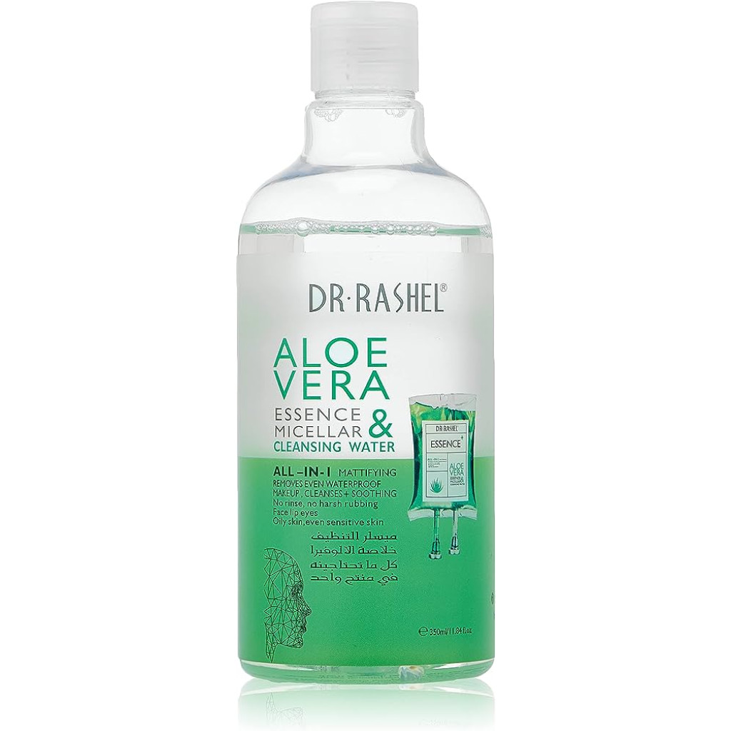 ماء ميسيلار لتنظيف البشرة بخلاصة الالوفيرا من دكتور راشيل 300 مل