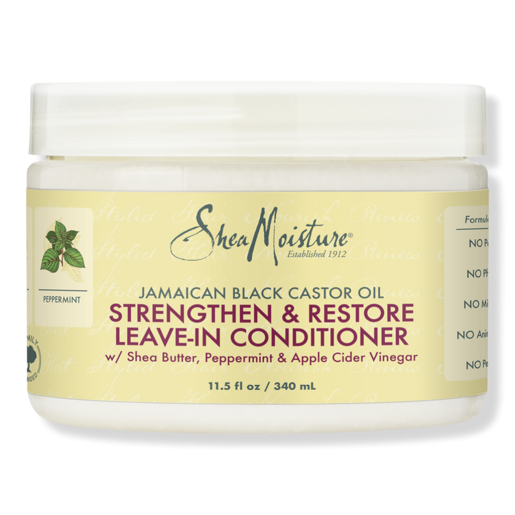 بلسم ليف ان بزيت الخروع الأسود الجامايكي لتقوية وتعزيز نمو الشعر من شيا مويستشر - 340 مل