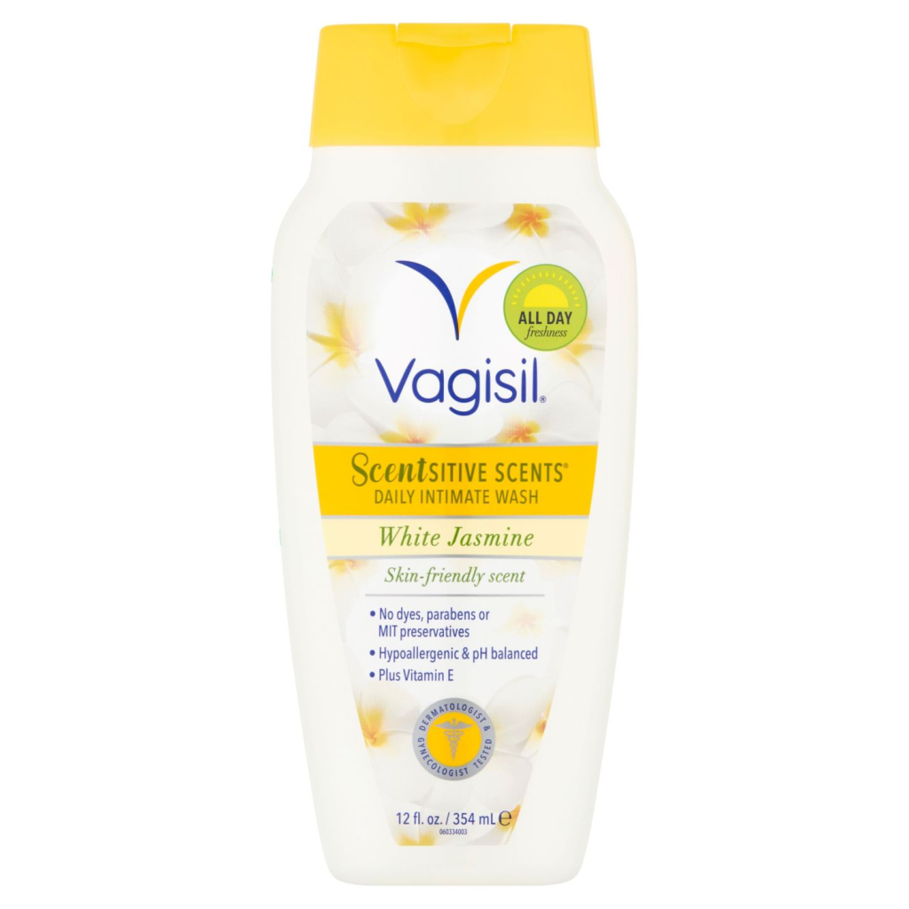 غسول يومي للمناطق الحساسة برائحة الياسمين الأبيض من فاجيسيل 354 مل