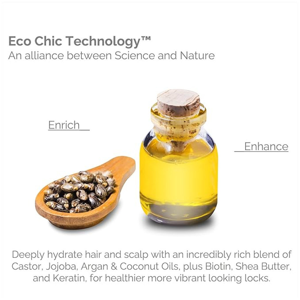 بلسم تنعيم الشعر بزيت الخروع لكل انواع الشعر من جيوفاني  399 مل