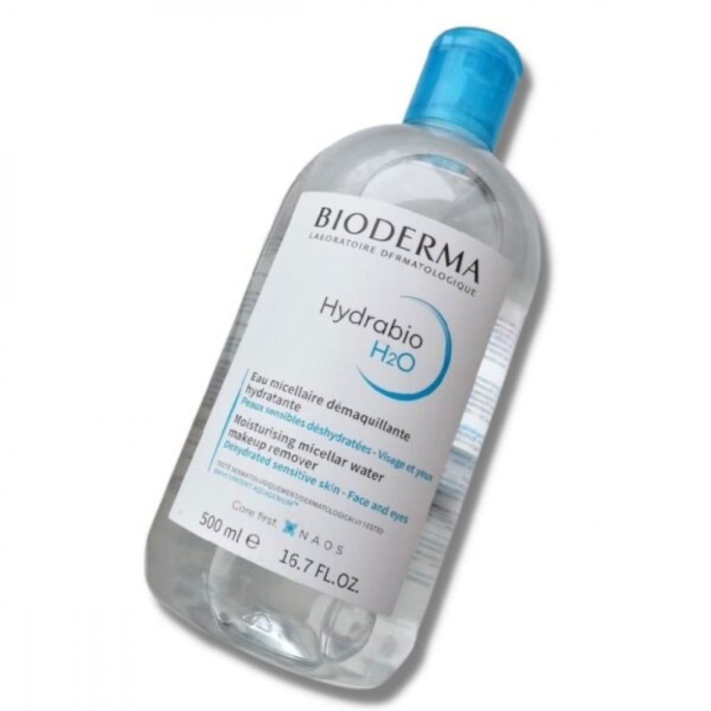 مزيل مكياج بماء ميسيلار المرطب من بيوديرما - 500مل