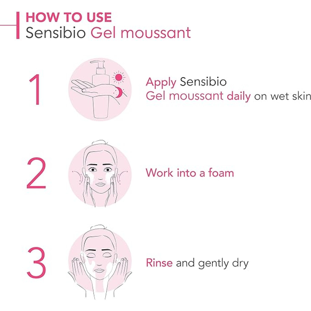 جل غسول للبشرة الحساسه من بيوديرما 500مل