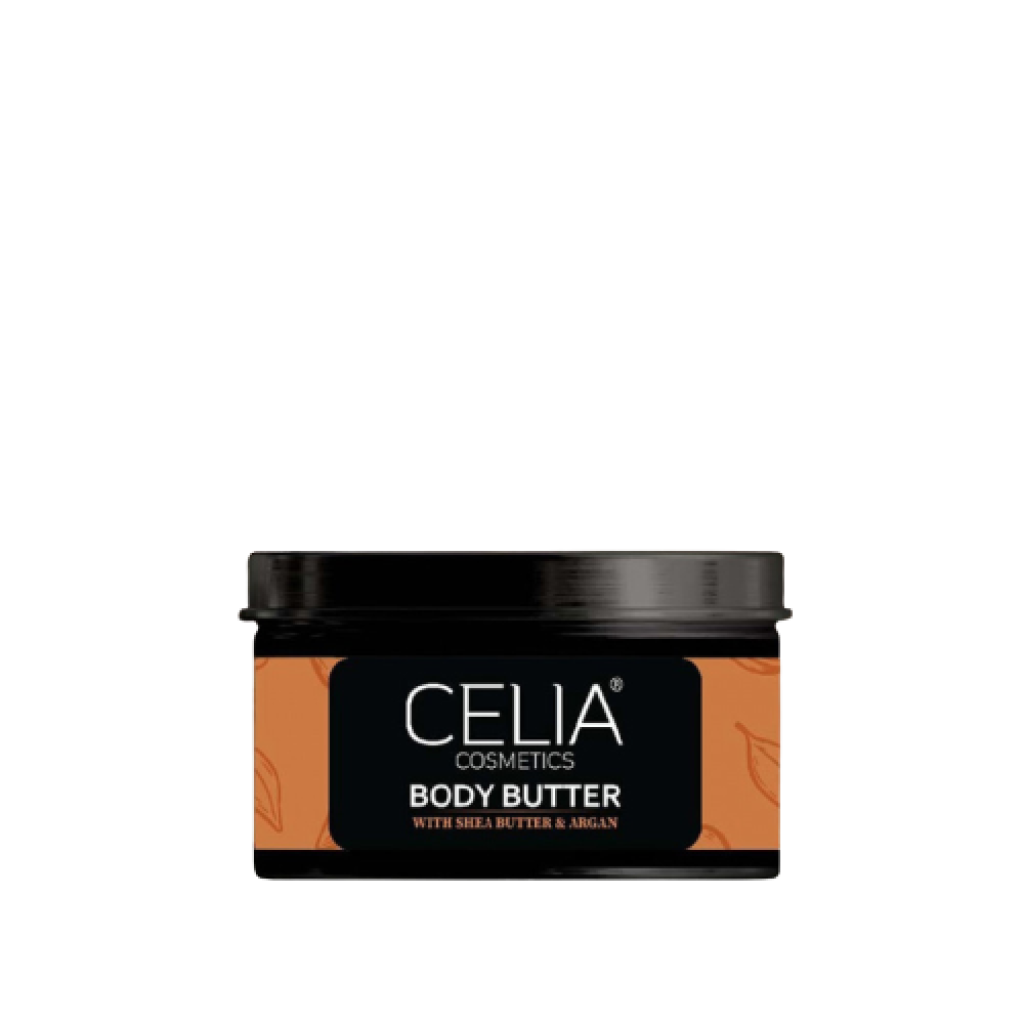 زبدة الشيا بزيت الأرقان، فيتامين C، فيتامين E، خلاصة الألوفيرا من CELIA