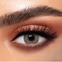 عدسات لاصقة ملونة يومية - جراي جرين 5 - من ذهب