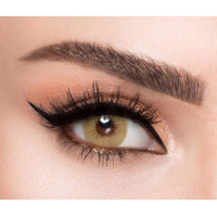 عدسات لاصقة ملونة استخدام 6 شهور - ليمون - من لوميناس