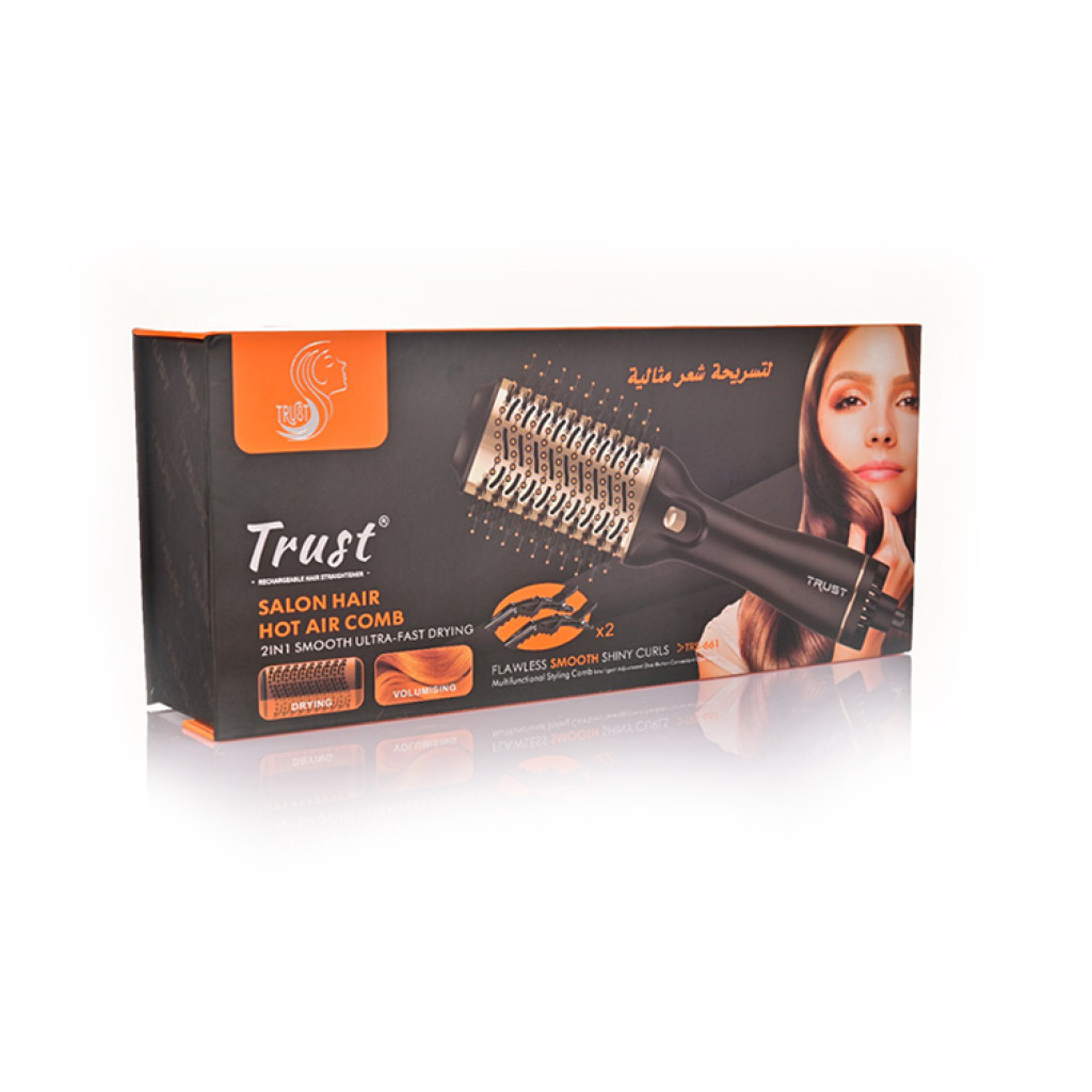 فرشاة الشعر الاحترافية 4 * 1 من تراست هير