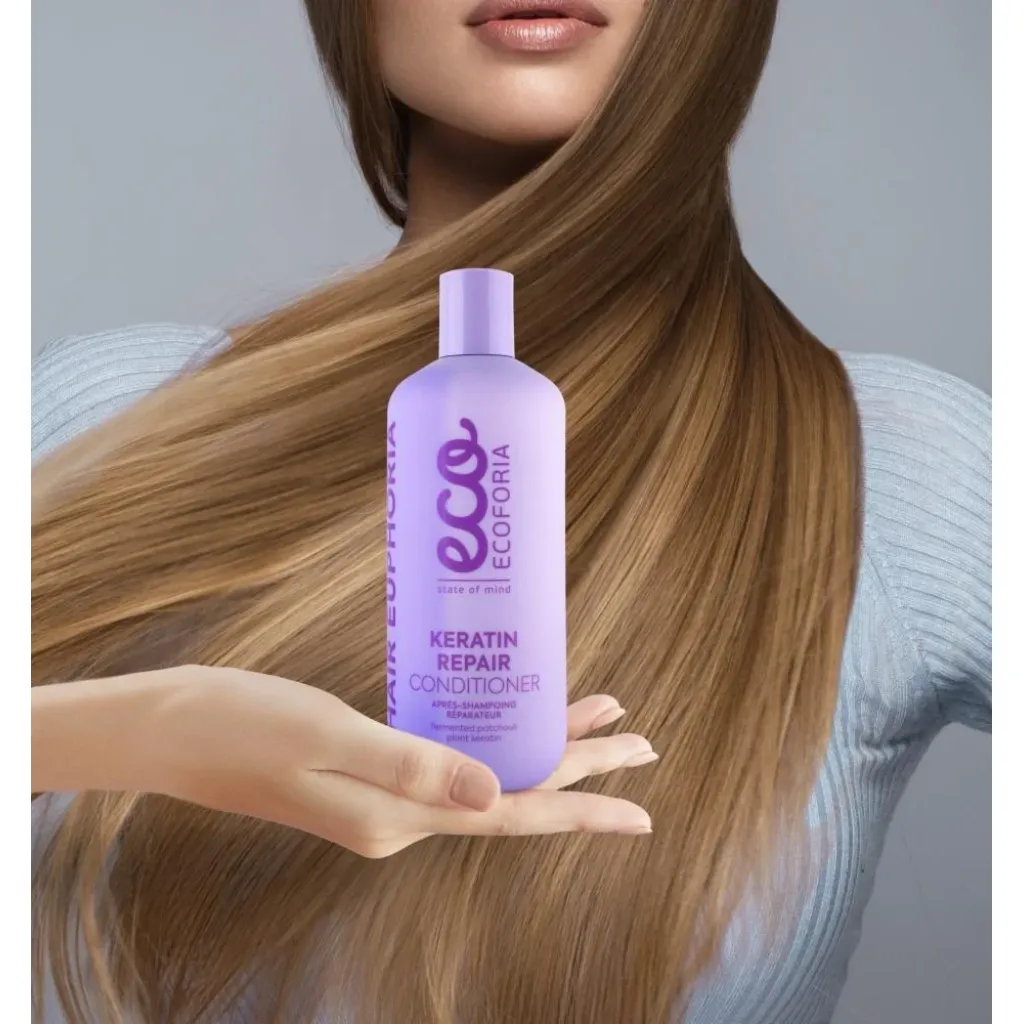 مجموعة "إصلاح وتجديد الشعر التالف بالكيراتين" من إيكوفوريا