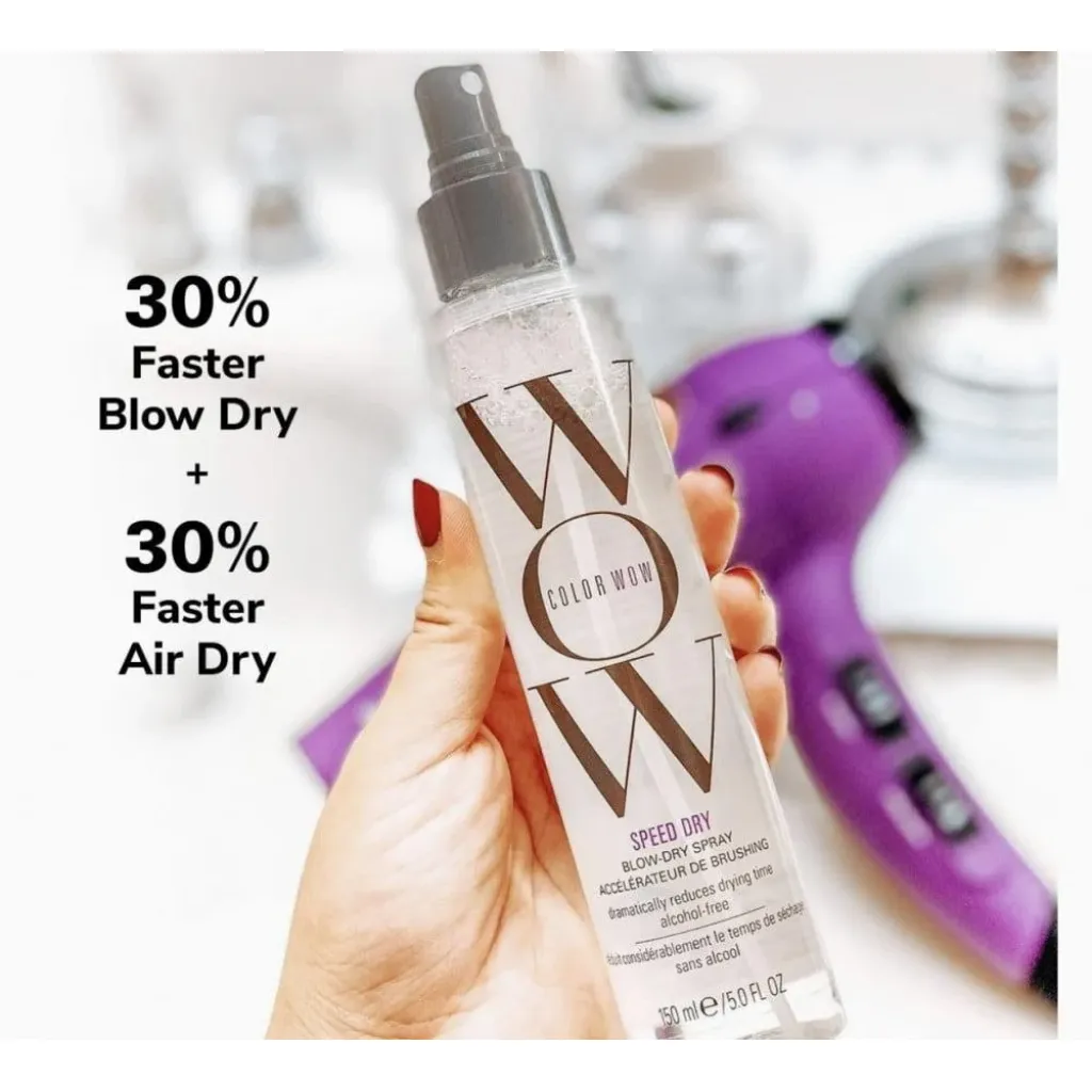 كولور واو سبيد دراي بخاخ للشعر