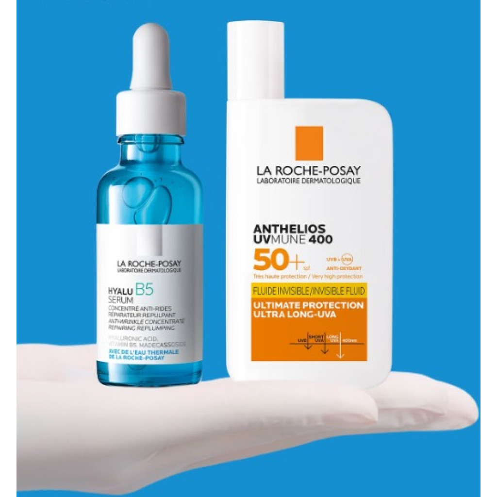 مجموعة لا روش بوزيه اليومية لتجديد البشرة وحمايتها هي