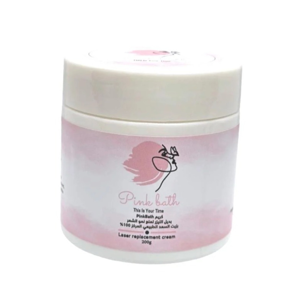 ?? كريم بينك باث – بديل طبيعي لليزر لمنع نمو الشعر بزيت السعد