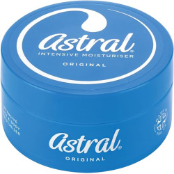 كريم أسترال (Astral) بحجم 500 مل هو مرطب مكثف يُستخدم لترطيب الوجه والجسم.