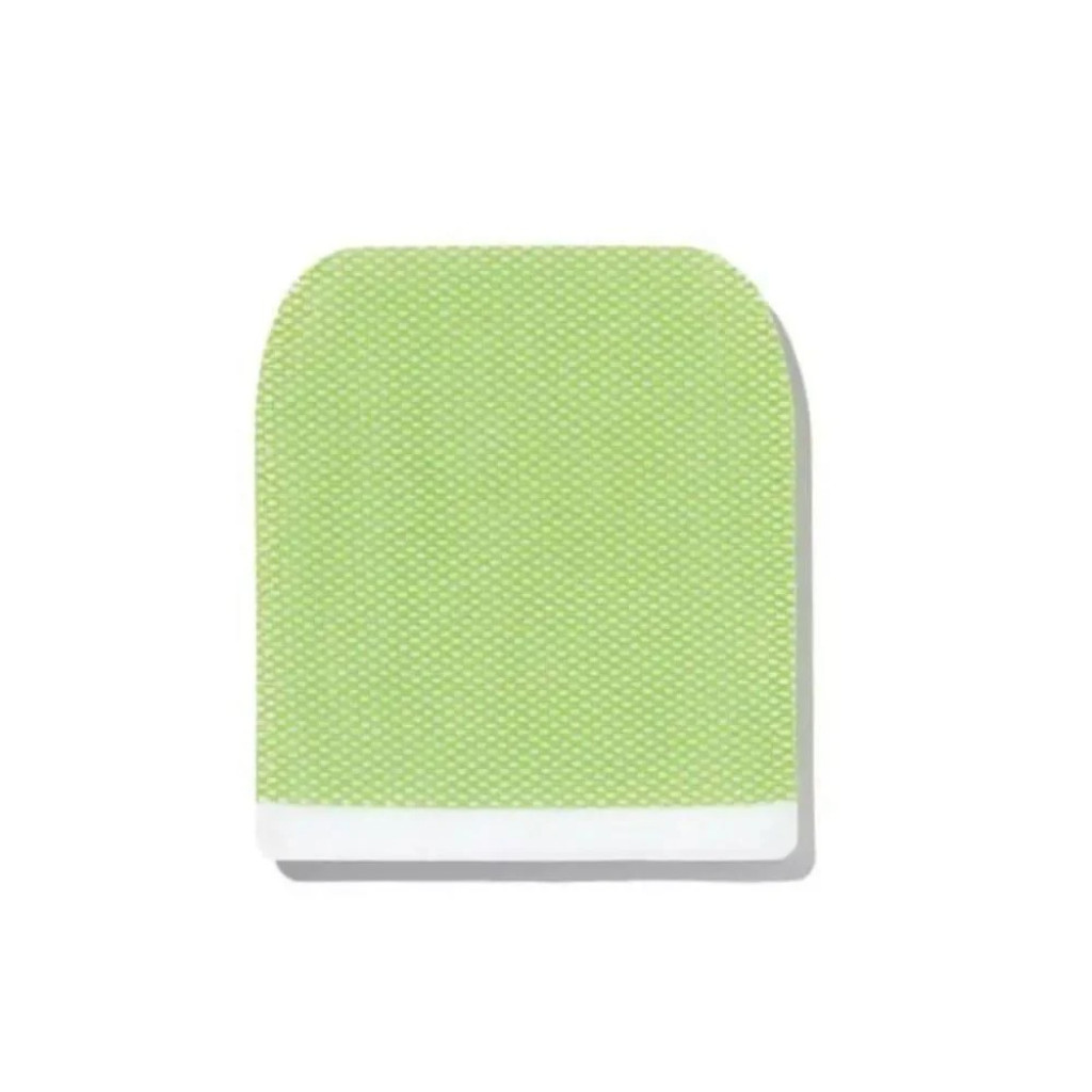 مومز قفازات تقشير الجسم لون أخصر- قطعة واحدة