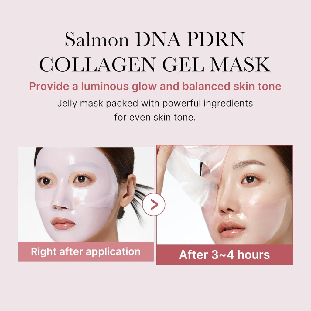 medicube PDRN Pink Collagen Gel Mask قناع جل الكولاجين الوردي