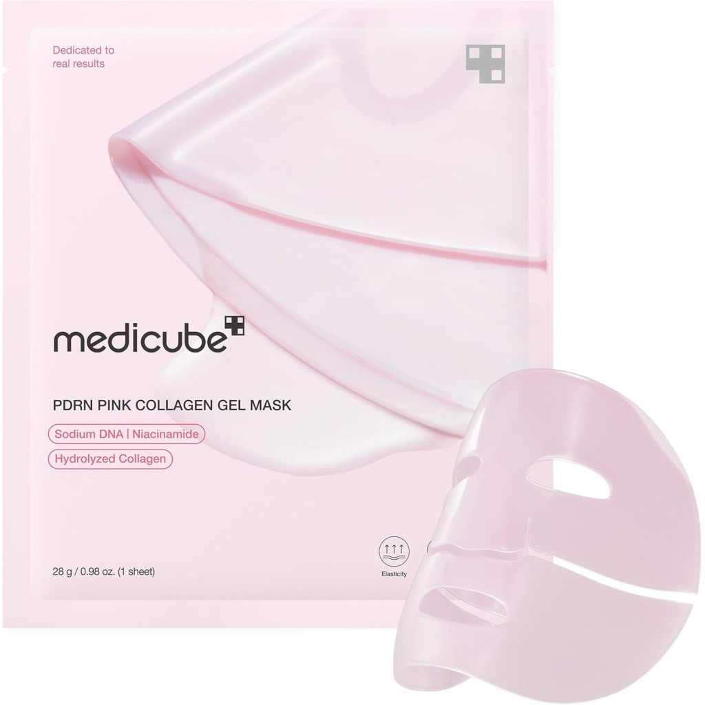 medicube PDRN Pink Collagen Gel Mask قناع جل الكولاجين الوردي