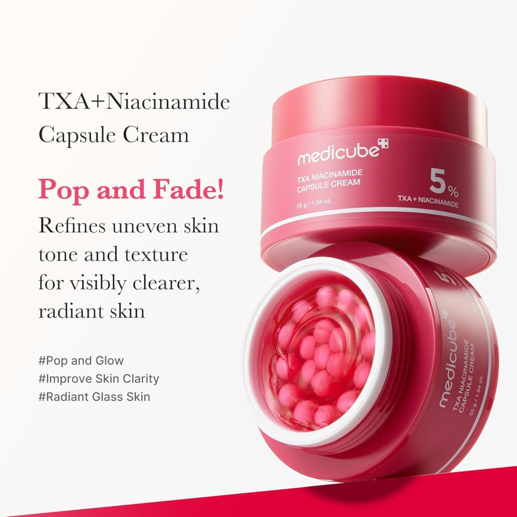 Medicube - TXA Niacinamide Capsule Cream كريم الكبسولات لتفتيح البشرة وتقوية حاجز البشرة