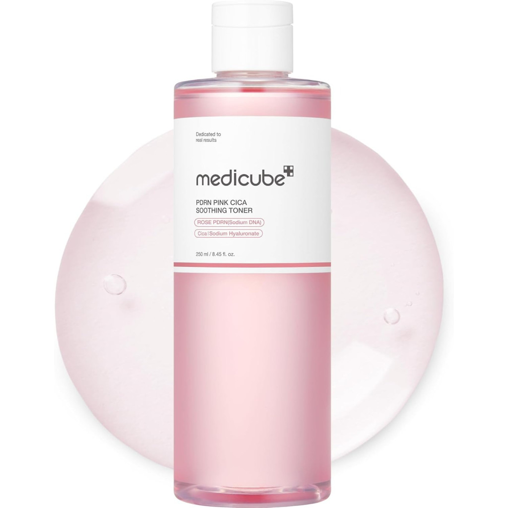 Medicube PDRN PINK CICA SOOTHING TONER تونر سيكا المهدئ