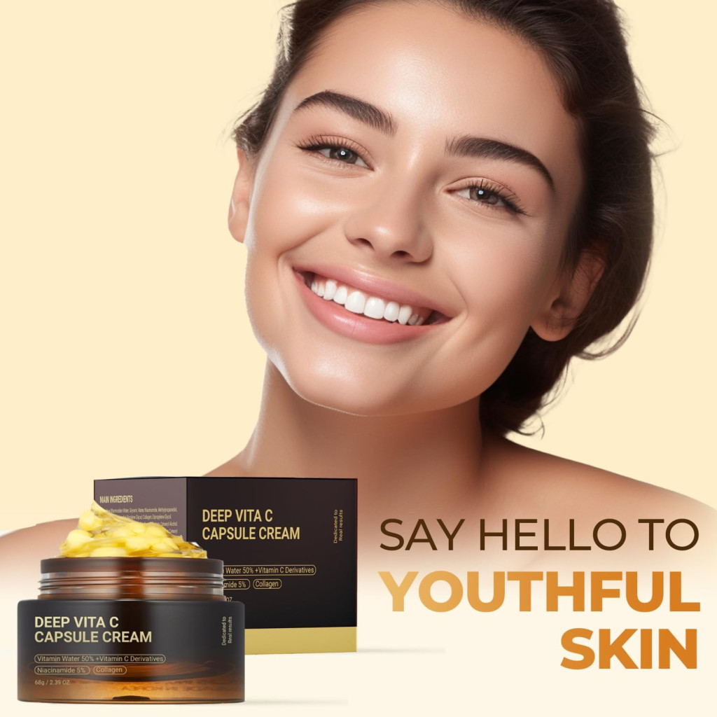 Medicube DEEP VITA C CAPSULE CREAM كريم كبسولات الكولاجين بفيتامين C