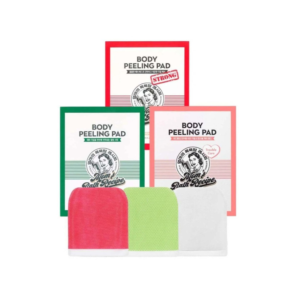 Moms Bath Recipe مجموعة مناشف تقشير الجسم من مامز باث ريسيبي